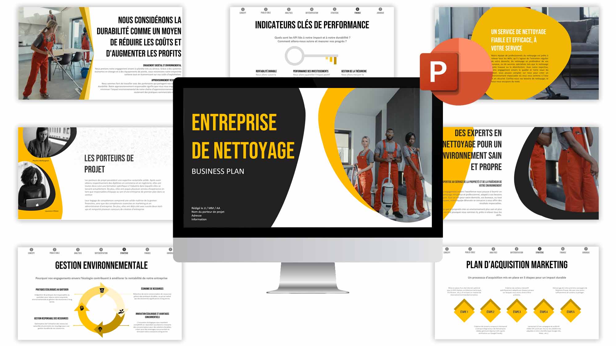 Entreprise De Nettoyage Business Plan Exemple R dig T l charger 